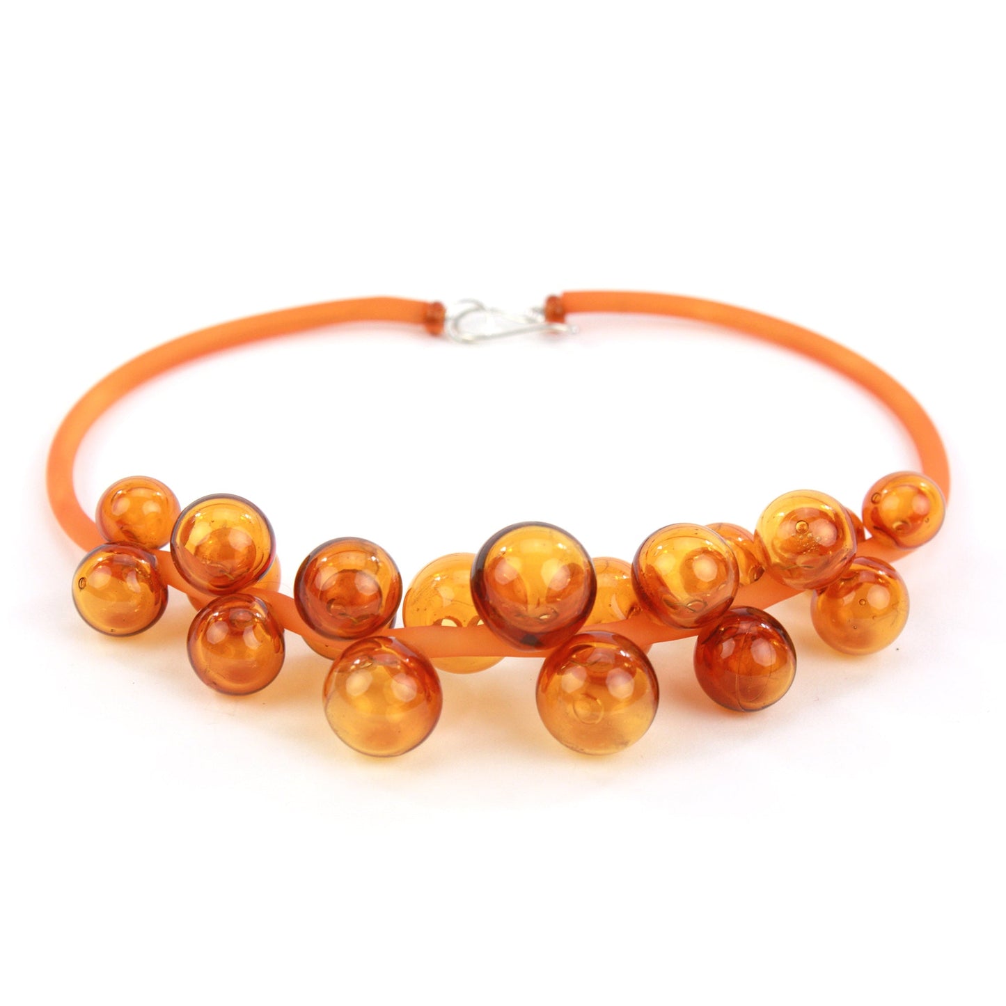 Chroma Bolla Necklace in Amber