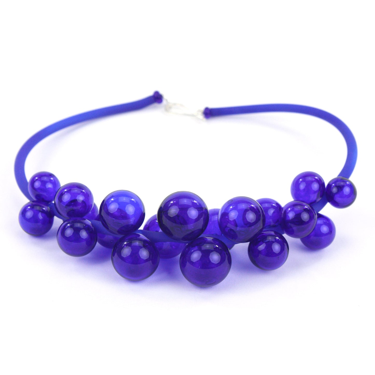 Chroma Bolla Necklace in Cobalt