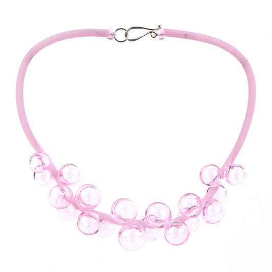 Chroma Bolla Necklace in Pink