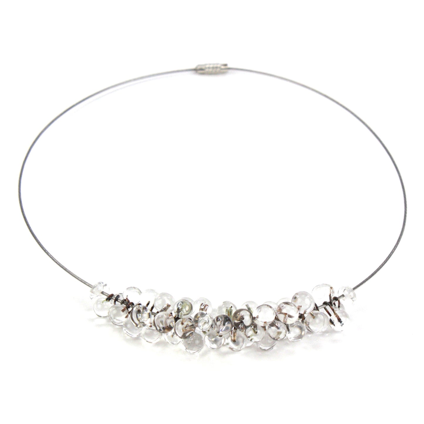 Petite Chroma Necklace in Clear