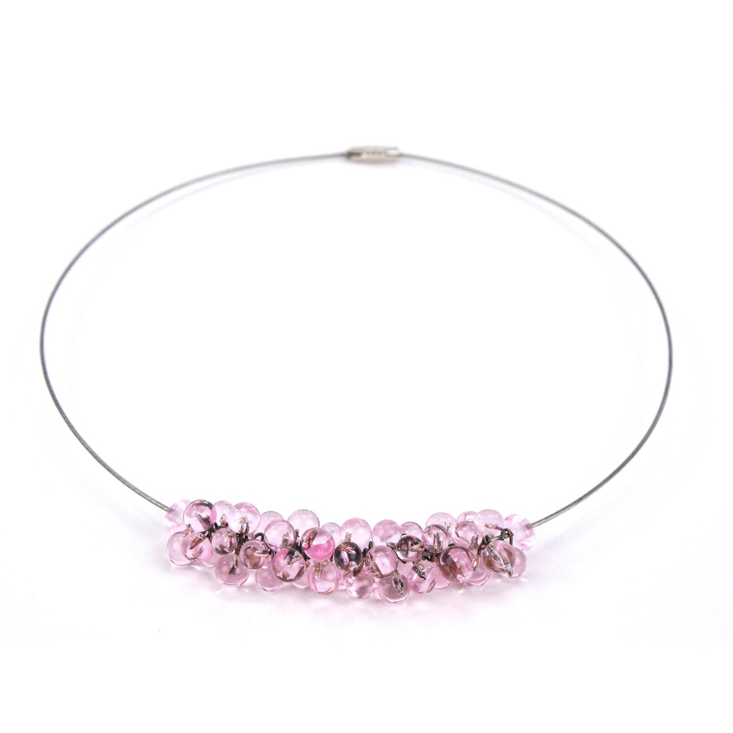 Petite Chroma Necklace in Pink