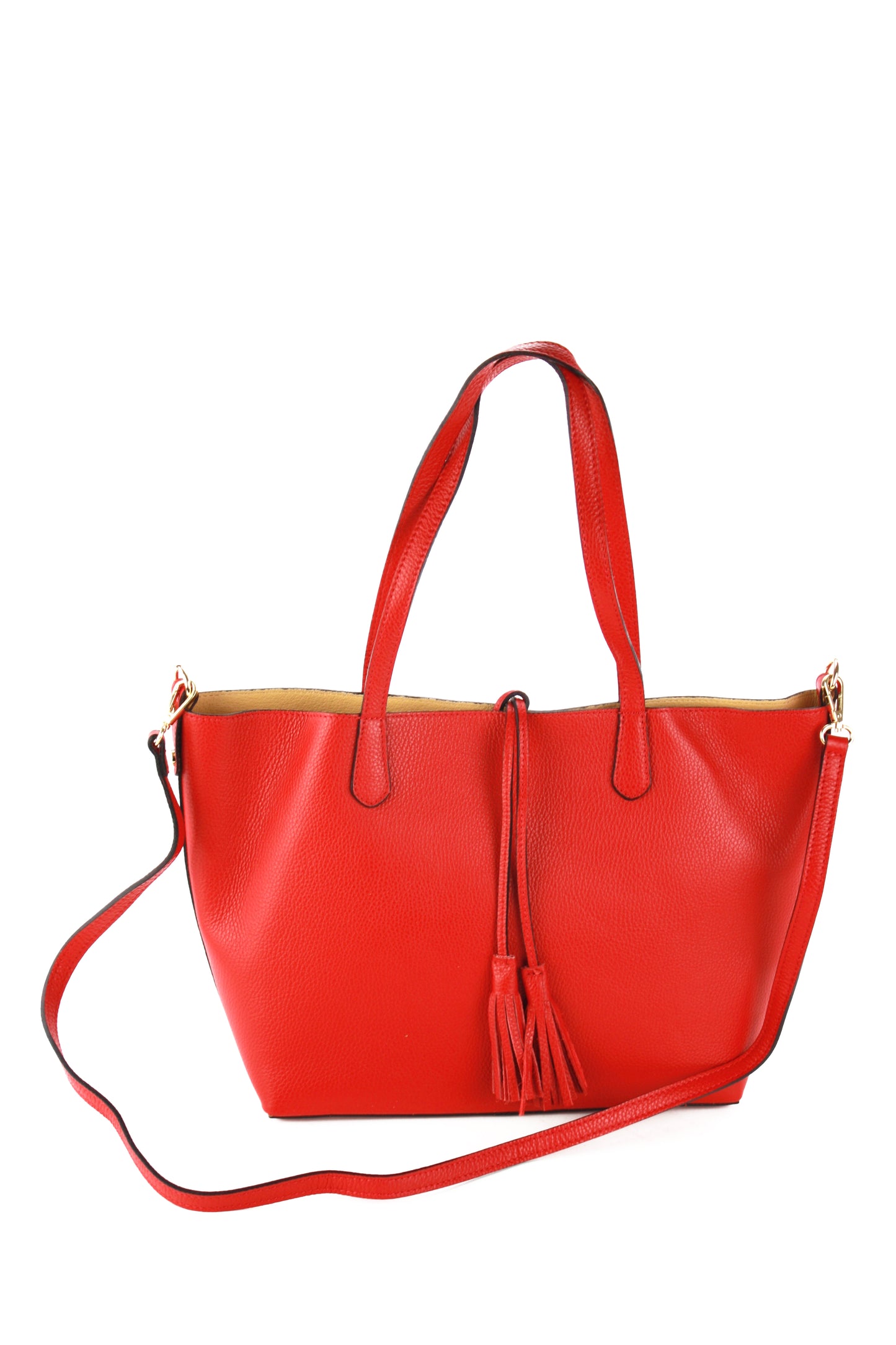 Belinda shopping bag in red